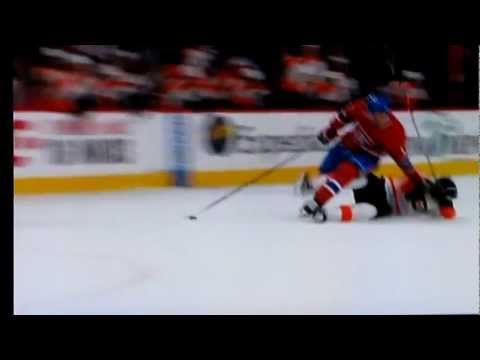 Awarded Goal - Rene Bourque - Canadiens vs. Flyers, February 16, 2013