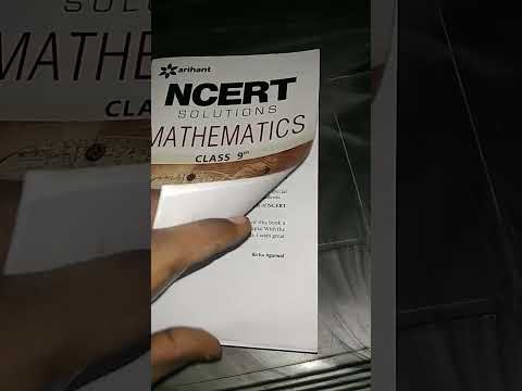 Arihant Ncert solution mathematics class 9th #bookno420