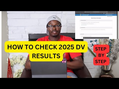 TWO DAYS TO RESULTS ➡️  ➡️ STEP-BY-STEP GUIDE: HOW TO CHECK 2025 DV LOTTERY RESULTS