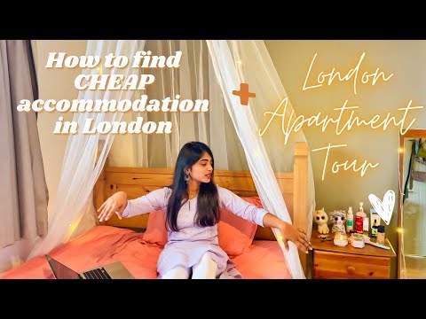 How to find CHEAP student accommodation in London + Our London Apartment Tour | Vlog |