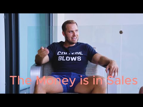THE MONEY IS IN SALES