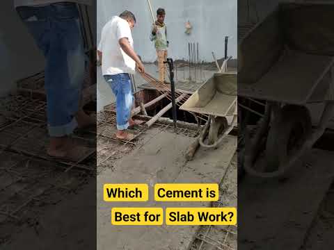 Which Cement Is best For Slab Casting ll Slab Casting