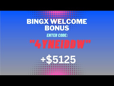 Bingx Welcome Bonus New User Rewards +5000 USDT