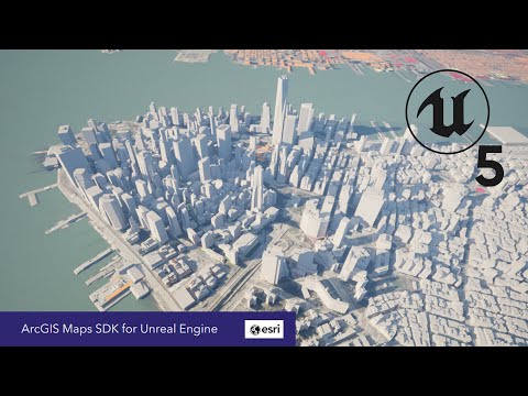 ArcGIS Maps SDK for Unreal Engine 5 | Setting up a global scene