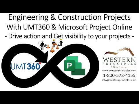 Engineering & Construction Projects with UMT360 & Microsoft Project. Drive action & Get visibility
