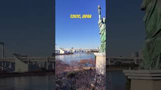 Nyc vibes in Tokyo #japan #tokyo #travelvlog #thingstodoinjapan #shorts #statueofliberty #travel