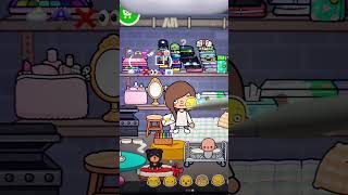 #On a rainy day, my daughter doesn't have an umbrella.#tocaboca 🌂❌️😢