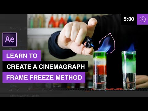 Learn to Create a Loop Cinemagraph - Using Frame Freeze Method