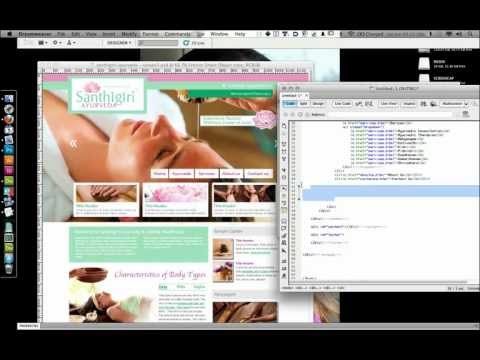 Screen to Code Spa Website