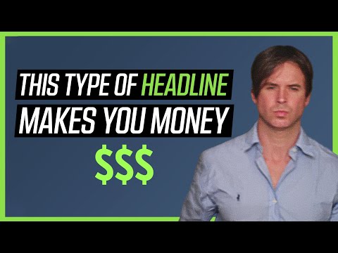 How To Create A MONEY MAKING Headline For Your Website & Blog