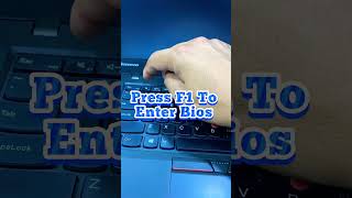 Enter Bios On Lenovo Thinkpad T450 #lenovo #lenovothinkpad #windows10 #biosecurity  #windows11