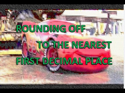 Round off to the nearest first decimal place (Grade 9) second term