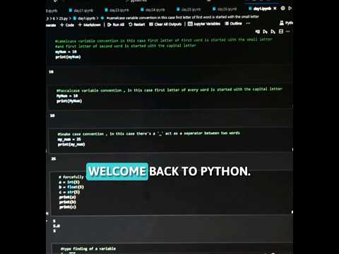 Day 1 Basics of Python 2025 | 12 Weeks Industrial Training (K-Scheme)- Complete Guide & Updates#inte