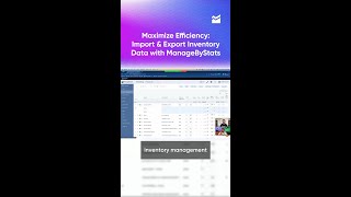 Maximize Efficiency: Import & Export Inventory Data With ManageByStats
