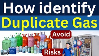 Must watch AC Gas Charging Safety | How to Identify Duplicate Gas?  gas which better safe our life