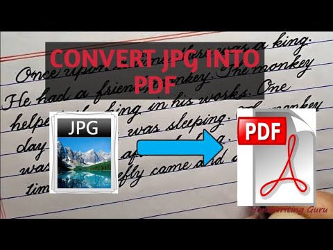 how to convert jpg to pdf || image se pdf kaise banaye || how to convert image to pdf file