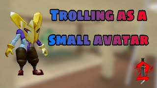 Trolling as a Small Avatar in MM2