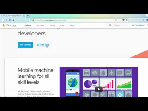 Firebase Tutorial 3 How we Use Machine Learning