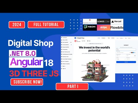 Angular 18  Asp.net 8 - Part1- Stripe - Neon DB