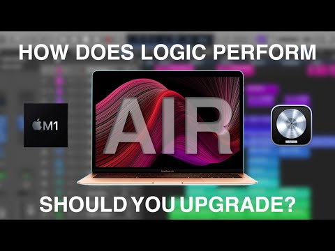 M1 MacBook Air - Logic Pro First Impressions and Benchmarks