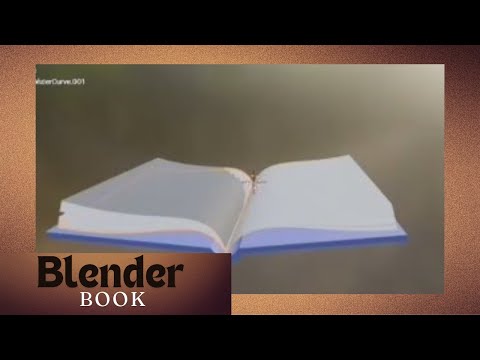Book in Blender