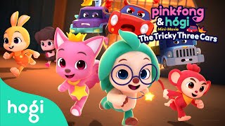 [FULL] Pinkfong & Hogi Mini-Movie : The Tricky Three Cars｜Full Movie｜Cartoon for Kids｜Hogi Pinkfong