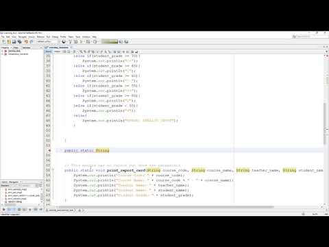 LEARNING JAVA: Methods /w Return & Passing Parameters (TUTORIAL)
