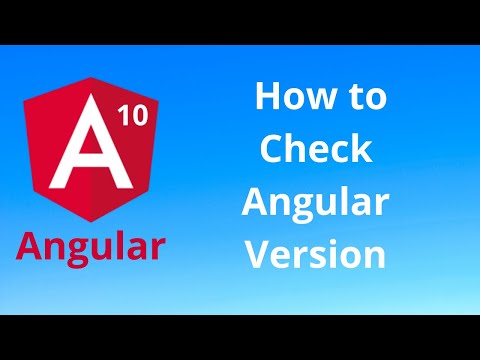 How to check Angular Version using cmd
