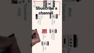 AC motor connection. #electricalprojects#viralvideo #electricalengineering #electricalwiring #viral