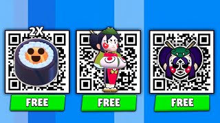 CLAIM SUSHI 🤓 FREE GIFT  SUSHI ROLLS 🔥 QR CODE BRAWL STARS 😯 BRAWL STARS QR CODE 🥳 BRAWLSTARS UPDATE