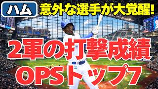 [Nippon-Ham] Surprising Players Are Breaking Out! Top 7 in Farm Team OPS