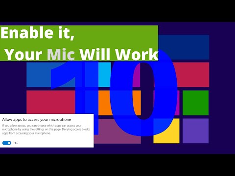 How To Fix Mic Not Working On Windows 10
