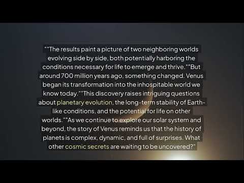 Venus: Earth's Twin for 2 Billion Years