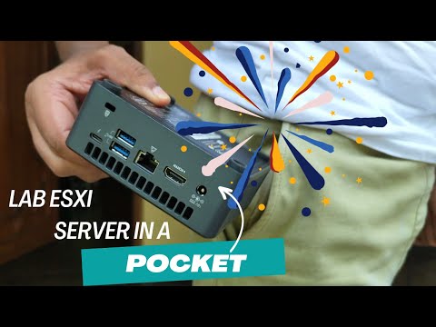 Pocket Size ESXI Lab Server
