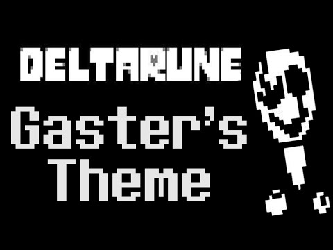 Deltarune - All Songs With The Gaster's Theme Leitmotif [2018]