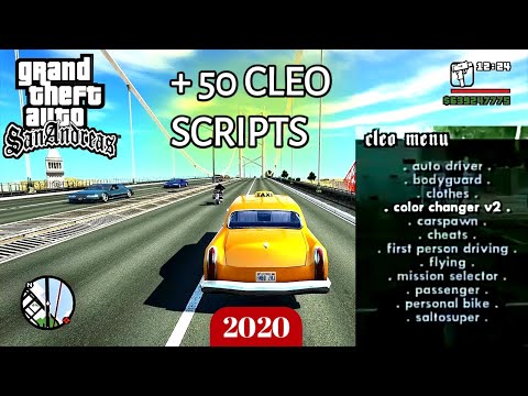 Gta San Andreas New Cleo Scripts | Gta San Andreas Cleo Scripts IN 2020 | All GPU || Cleo Scripts ||