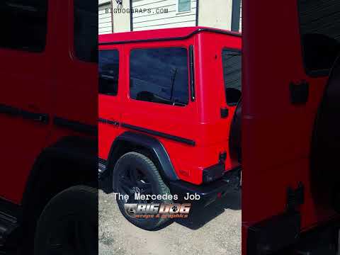 The Mercedes Job | #bigdogwraps