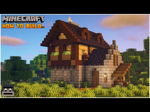 Minecraft Medieval House Tutorial!