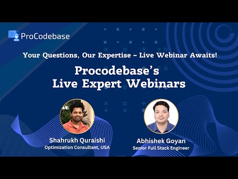 Career Insights from Shahrukh - Data Scientist | ProCodebase Live Webinar