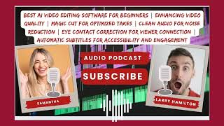 Best AI Video Editing Software for Beginners #videoediting #audiopodcast #podcast