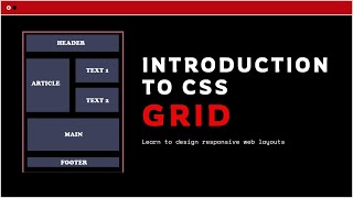 CSS Grid for Beginners | Build Website Layouts with Ease!