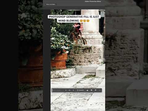 Photoshop generative fill is incredibly awesome! 🤯 #photoshoptutorial #generativefill