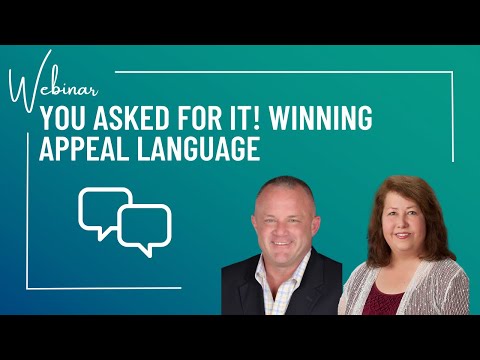 You Asked For It! Winning Appeal Language