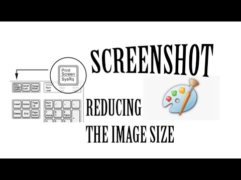 HOW TO TAKE SCREENSHOT IN LAPTOP/ REDUCE THE IMAGE SIZE|മലയാളം|TECH VAIBZ