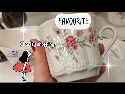 That's a lot of teacups!! Barnardos Superstore UK/ Shop with me/ This is the UK Goodwill