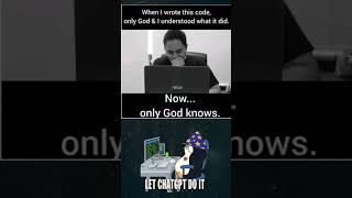 When the Developer writes the code only god knows😂#codewithyash #coding #javascript#frontend#htmlcss