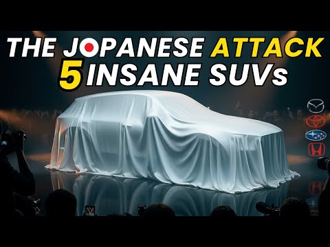 The 5 Most INSANE Japanese SUVs of 2026 — Official Models That DESTROY Competition!