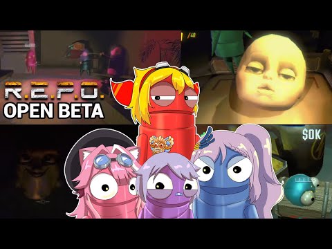 [ 3 POV ] The Funniest Moment Kaela, Bijou, Raora and Reine Playing R.E.P.O Open Beta [ Hololive ]