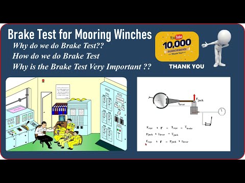 Braketest for Mooring Winches | Ramesh Subramanian | RMETC Videos