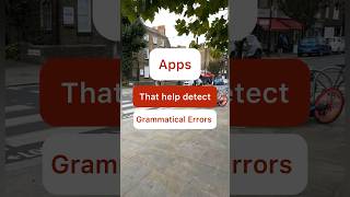 Apps that help detect grammatical errors #youtubeshorts #grammar